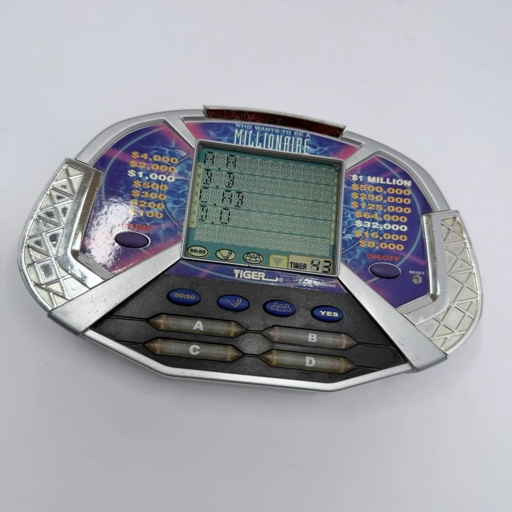 Who Wants To Be A Millionaire Hand Held Electronic Game Tiger Electronics Tested